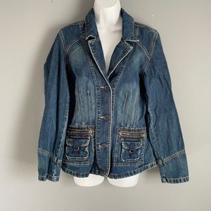 Old navy Brand jean jacket size XL